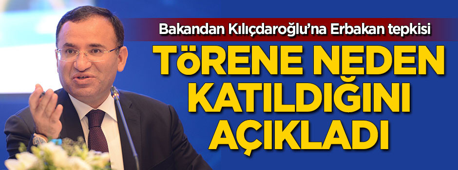 Bekir Bozdağ'dan Kılıçdaroğlu'na Erbakan tepkisi!