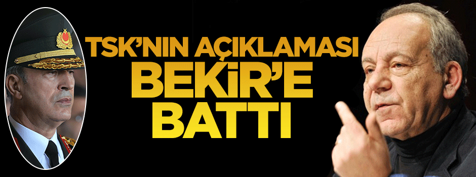 Bekir Coşkun TSK'nın 'darbe yok' açıklamasından rahatsız oldu