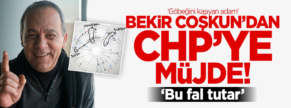 O isimden CHP'ye 'fal' desteği