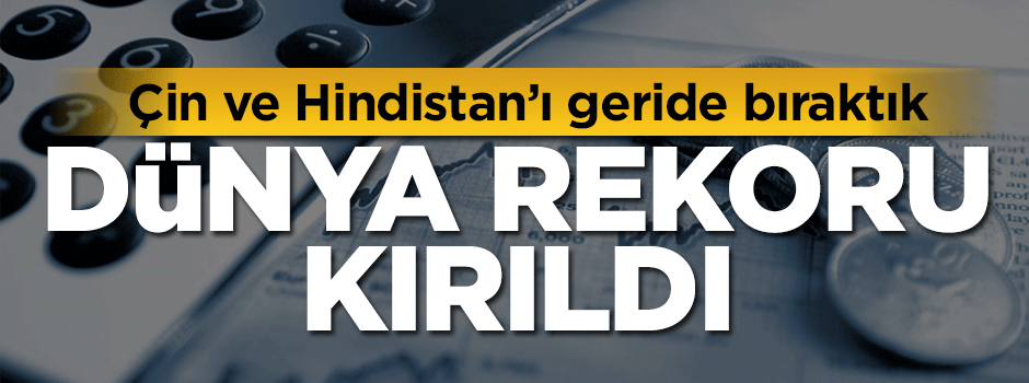 Beklenen rakamlar açıklandı