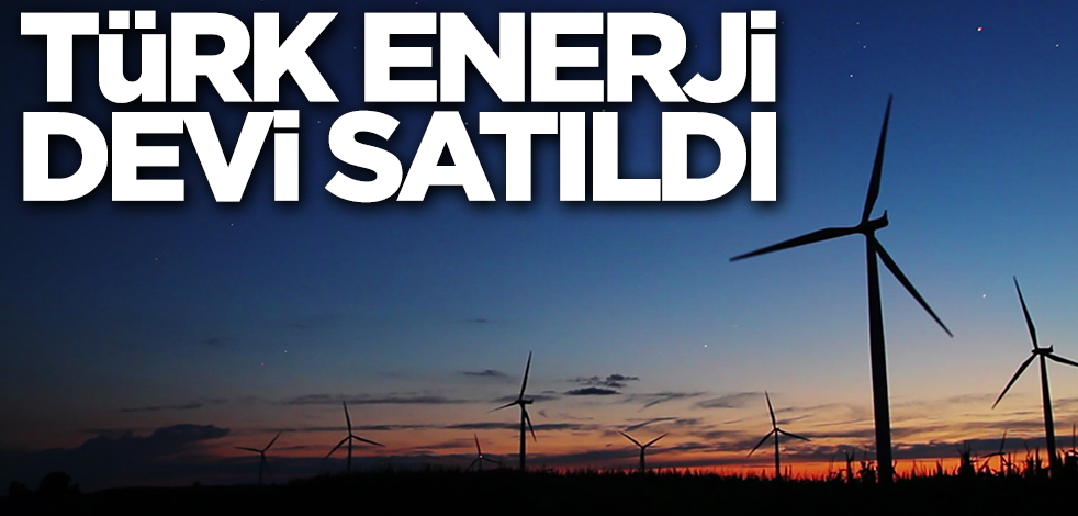 Beklenmedik gelişme! Türk enerji devi satıldı