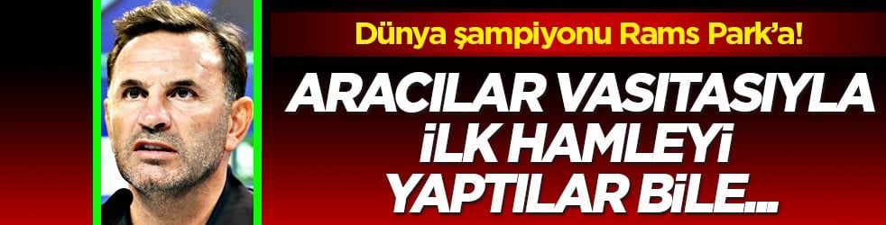 Beklenmedik hamleyi yapacaklar! Bu isim gündem olacak! Olmo'yla kişisel görüşmeler