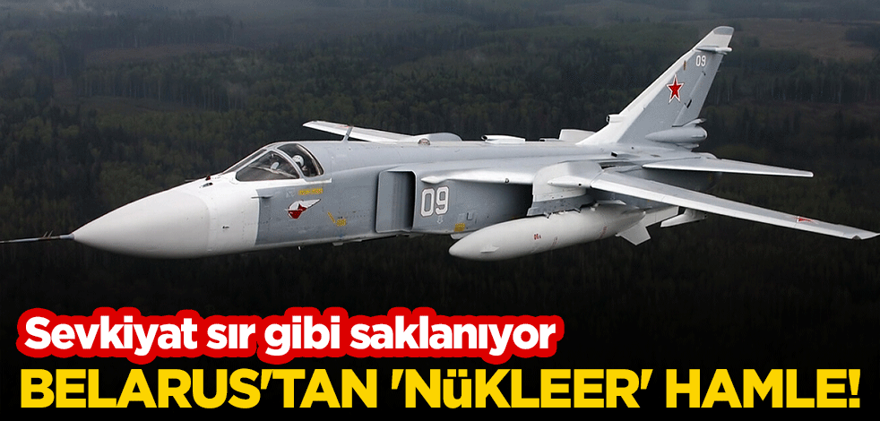 Belarus'tan 'nükleer' hamle! Sevkiyat sır gibi saklanıyor