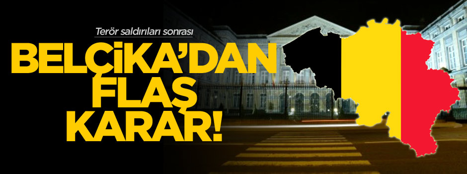 Belçika'da 3 günlük ulusal yas ilan edildi
