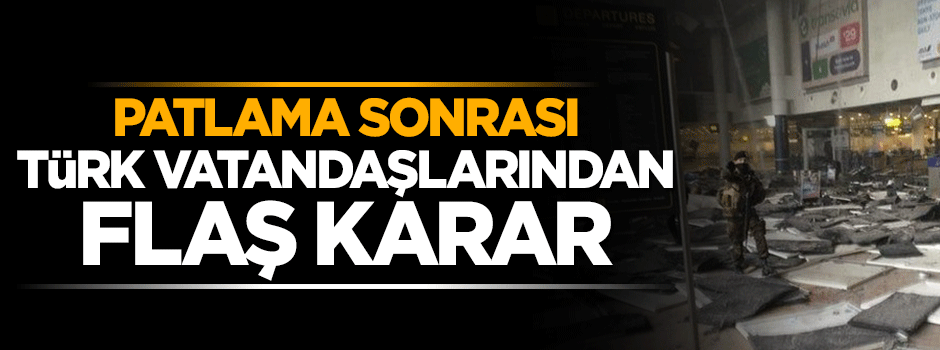 Belçika'daki vatandaşlar yurda dönmek istiyor
