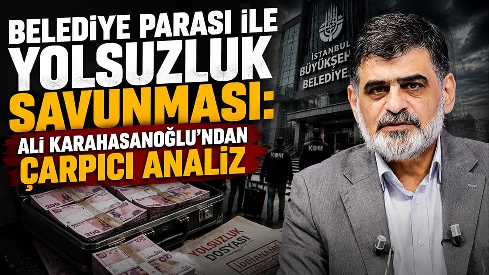 Belediye parası ile yolsuzluk savunması: Ali Karahasanoğlu’ndan çarpıcı analiz