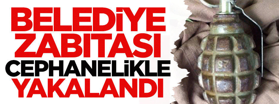 HDP'li zabıta cephanelikle yakalandı