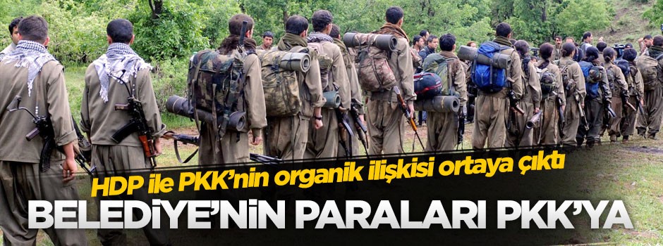 Belediyenin paraları PKK’ya