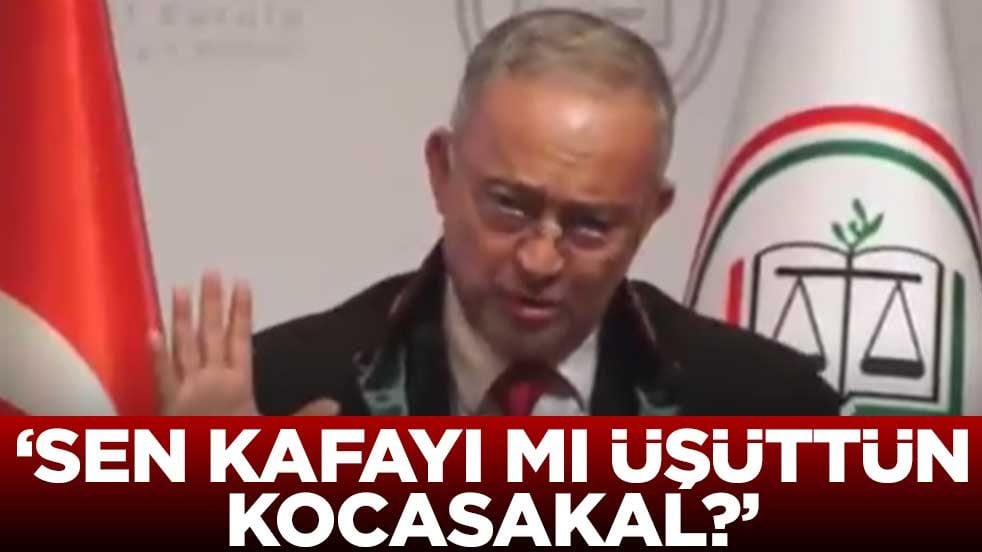 "Sen kafayı mı üşüttün Kocasakal?"