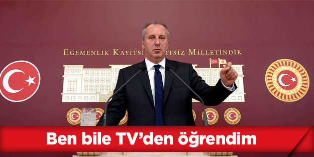 Ben bile TV’den öğrendim