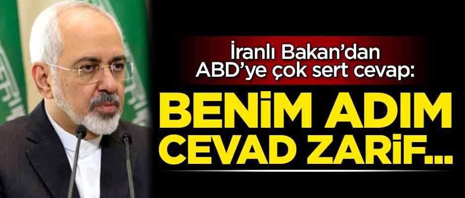 "Benim adım Cevad Zarif" dedi ve ABD'ye son mesajı gönderdi!