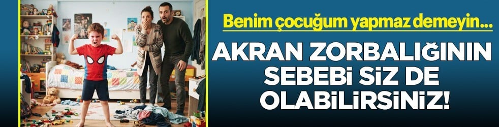 Benim çocuğum yapmaz demeyin: Akran zorbalığının sebebi siz de olabilirsiniz