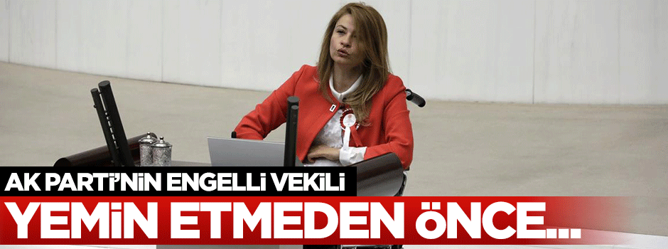 Bennur Karaburun yemine yine Besmele ile başladı