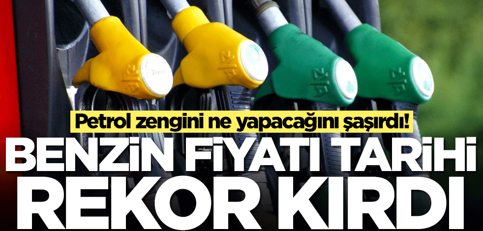 Benzin fiyatı görülmemiş rekora imza attı! Petrol zengini ne yapacağını şaşırdı