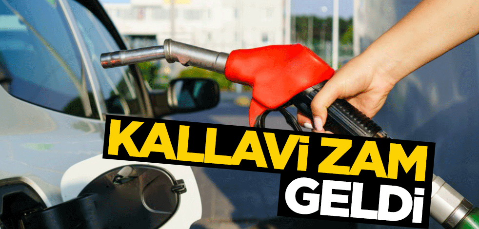 Benzin ve motorine kallavi zam!