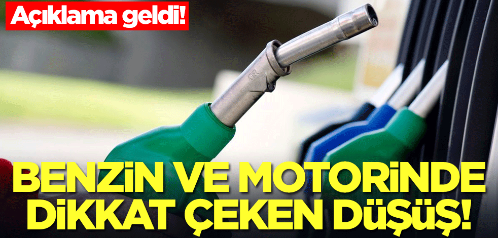 Benzin ve motorinle ilgili flaş açıklama: Yüzde 6 ve yüzde 5...