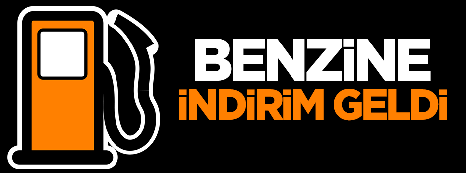 Benzine indirim geldi!