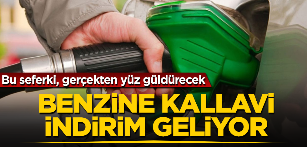 Benzine kallavi indirim geliyor! Bu seferki, gerçekten yüz güldürecek
