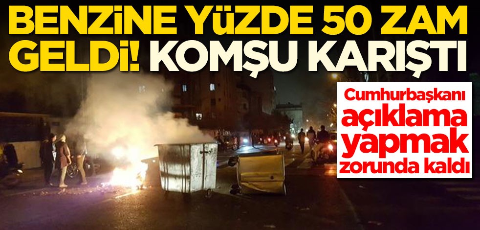 Benzine yüzde 50 zam geldi! Komşu karıştı