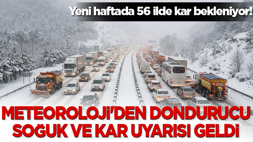 Bereket tüm yurdu saracak! Meteoroloji müjdeyi verdi: Kar yağışı çok uzun sürecek