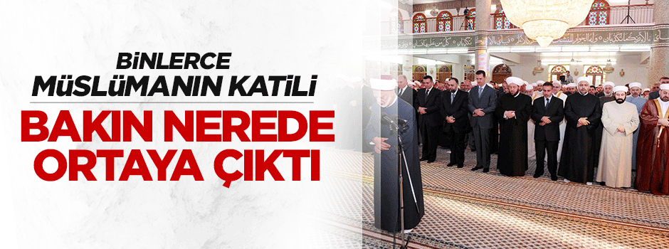 Beşar Esad aylar sonra ortaya çıktı