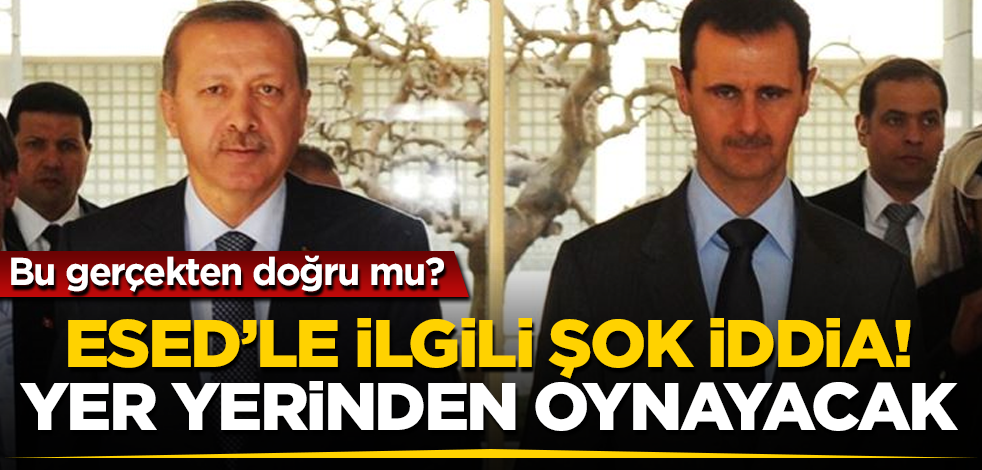 Beşar Esed'le ilgili şok iddia! Yer yerinden oynayacak! Bu gerçekten doğru mu