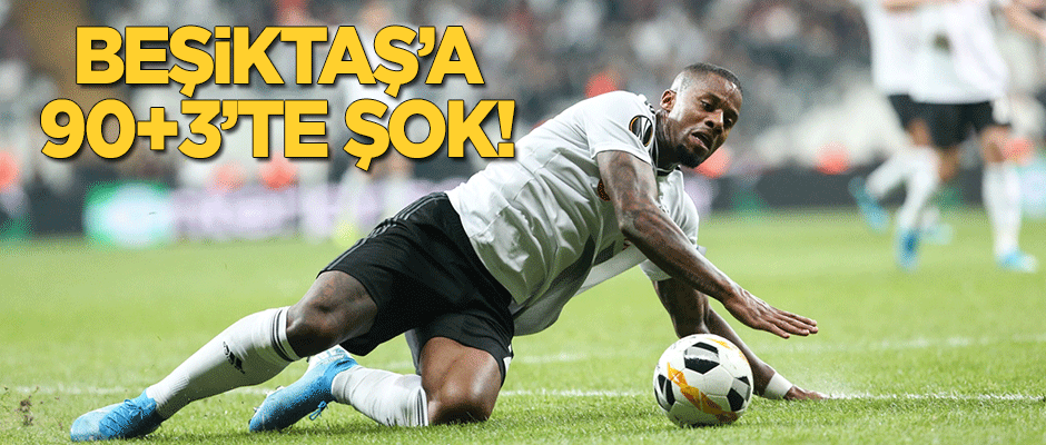 Beşiktaş 90+3'te yediği golle Wolverhampton'a mağlup oldu!