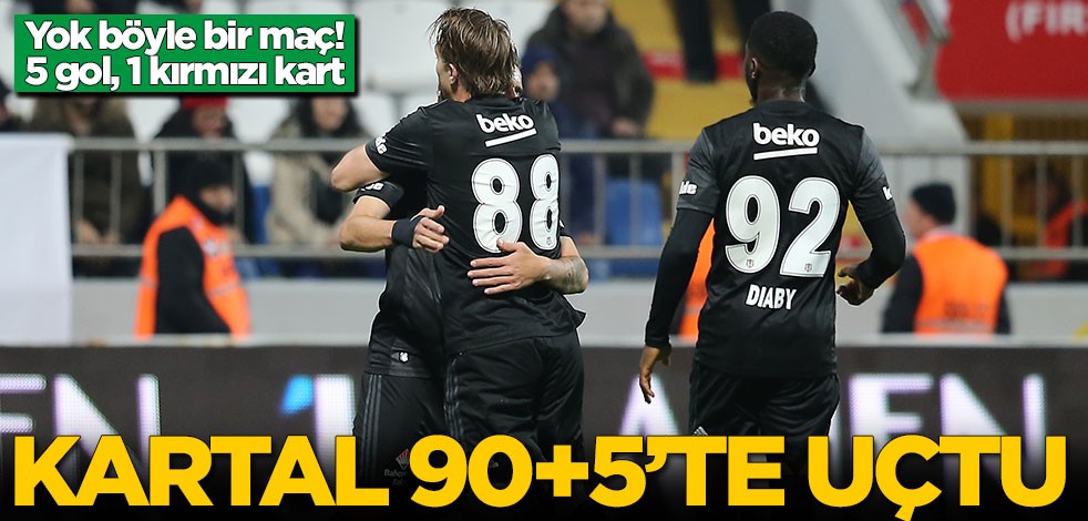 Beşiktaş 90+5'te 'Umut'landı!