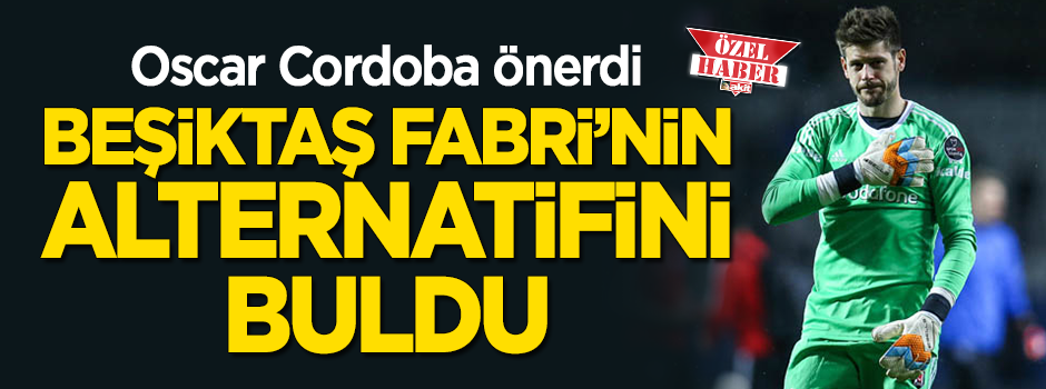 Beşiktaş Fabri'nin alternatifini buldu! Oscar Cordoba Pedro Gallese'yi önerdi...