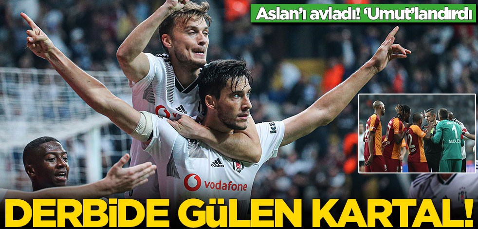 Beşiktaş, Galatasaray'ı devirdi