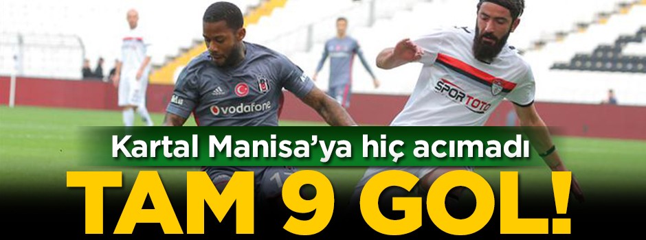 Beşiktaş gol oldu yağdı