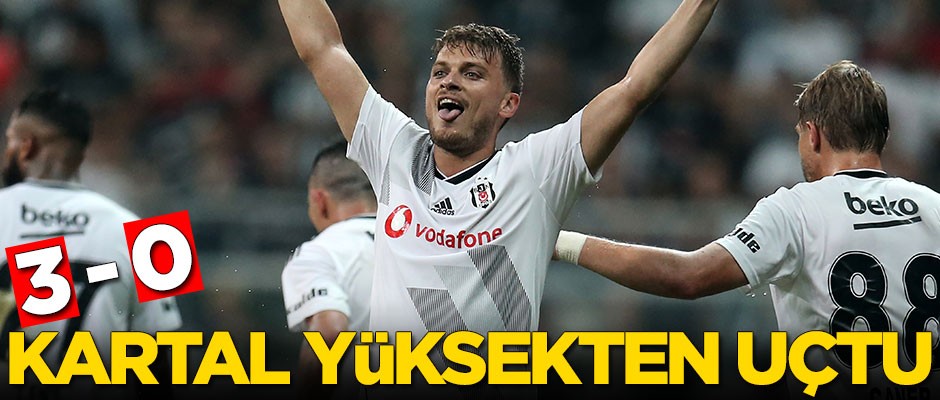 Beşiktaş Göztepe'yi rahat geçti