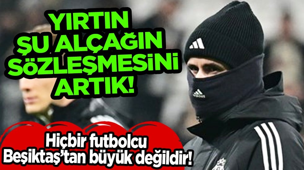 Beşiktaş için içinden çıkamadı ve çözümü FIFA'da bulacak! Yırtın şu alçağın sözleşmesini...