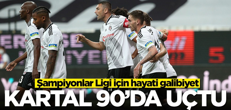 Beşiktaş, Kasımpaşa'yı 90'da geçti