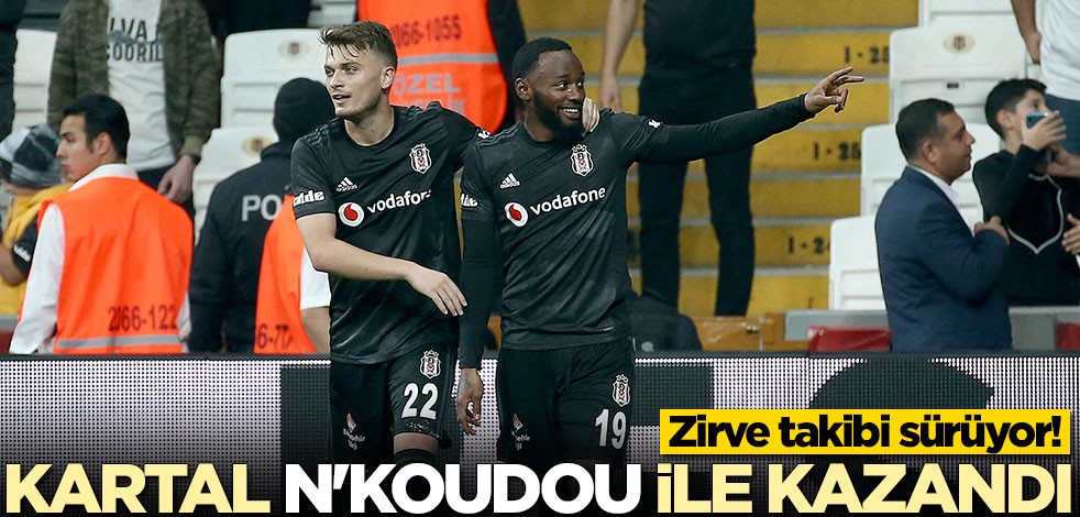 Beşiktaş kazandı! Zirve iddiasını sürdürdü