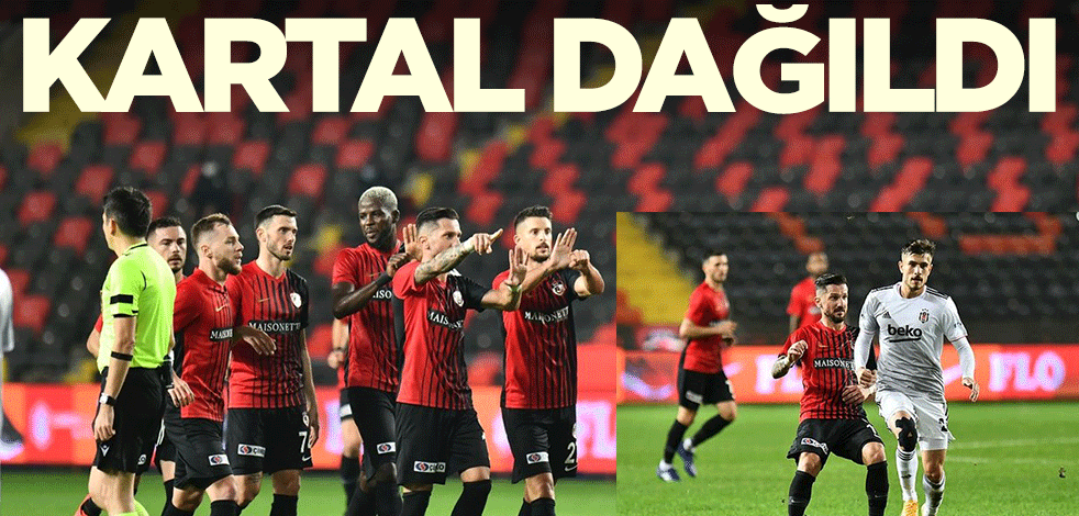 Beşiktaş'a Gaziantep'te büyük şok