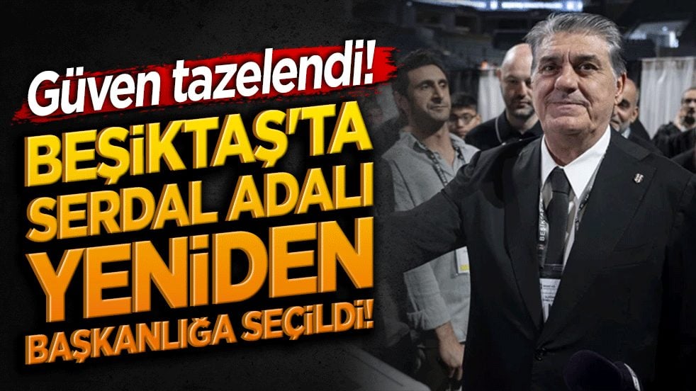 Beşiktaş'ın yeni başkanı belli oldu!