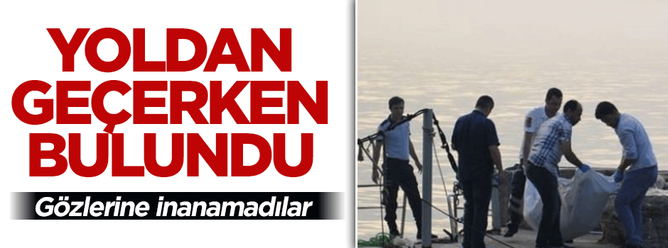 Beşiktaş'ta denizde ceset bulundu