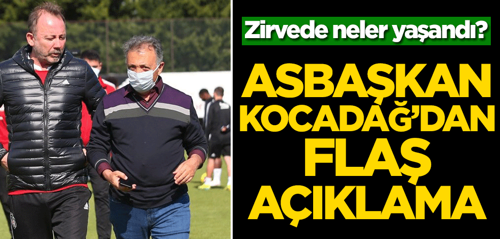 Beşiktaş'ta Sergen Yalçın - Ahmet Nur Çebi zirvesinde neler yaşandı?