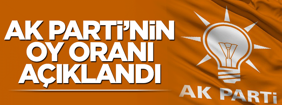 Beşir Atalay: 4 firmanın son anket sonuçlarını açıkladı