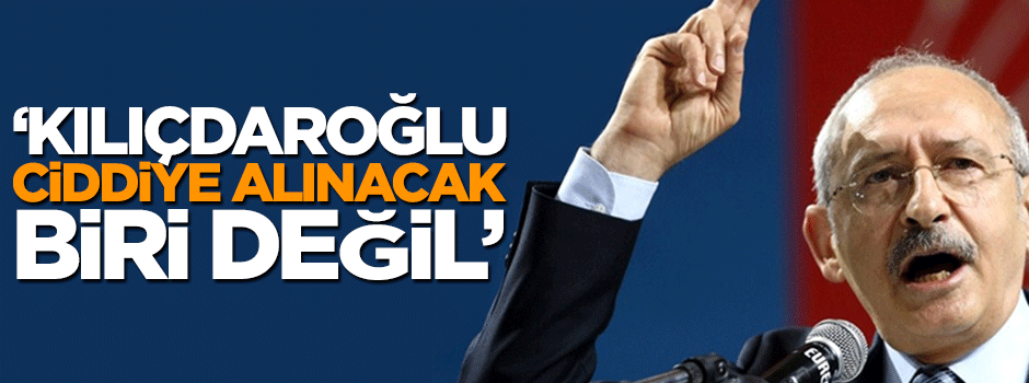 Beşir Atalay: Kılıçdaroğlu ciddiye alınamayacak biri