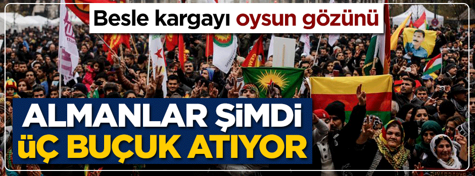 Besle kargayı oysun gözünü! Almanlar şimdi üç buçuk atıyor