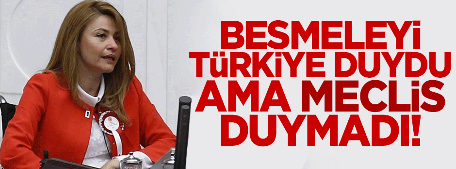 Besmele TBMM'nin tutanaklarında yer almadı!