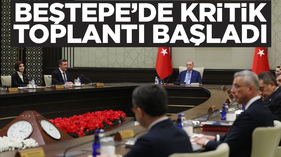Beştepe'de kritik toplantı başladı! İşte gündem maddeleri