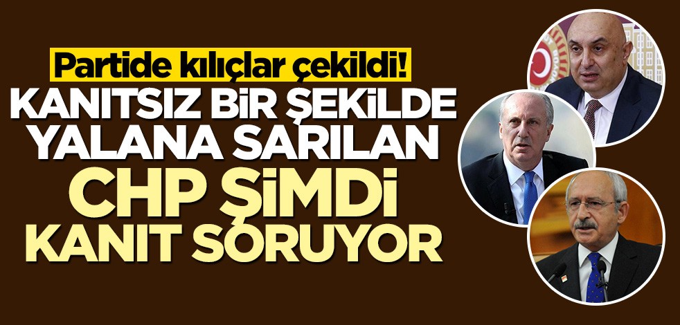"Beştepe'deki CHP'li" yalanı partiyi karıştırdı! Kanıtsız bir iddianın peşine takılan CHP şimdi kanıt soruyor!