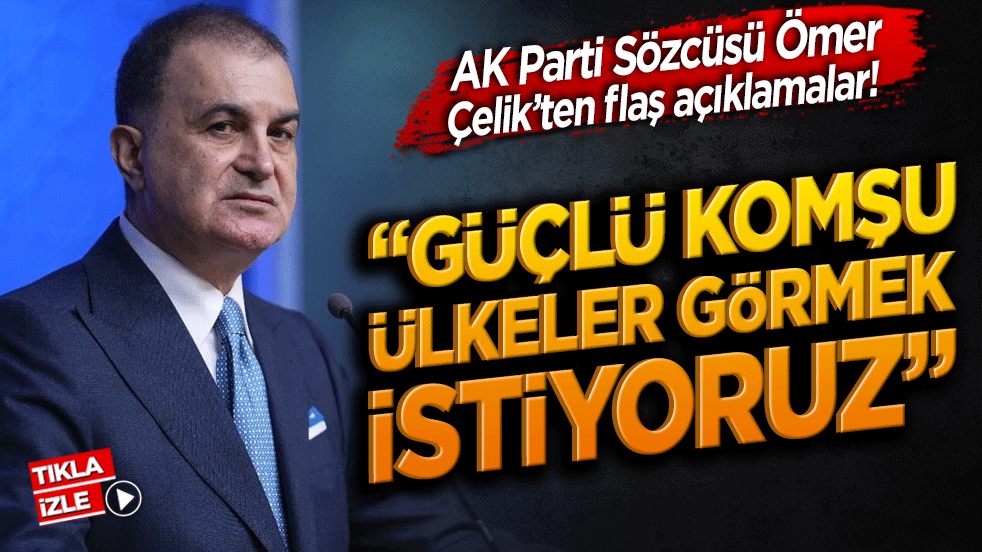 Beştepe’den vesayet odaklarına tarihi veto! AK Parti Sözcüsü Çelik Meclis’in önündeki dev ödevi ilan etti!