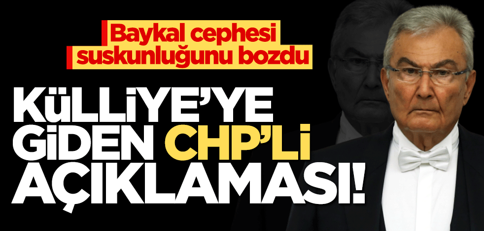 "Beştepe'ye giden CHP'li" tartışmasında Baykal'a yakın isim konuştu