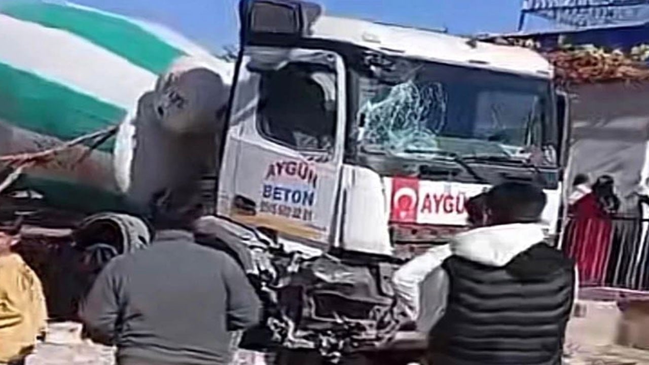 Beton mikseri evlerinin bahçesinde oynayan çocukları ezdi: 1'i kurtarılamadı, diğeri ağır yaralı