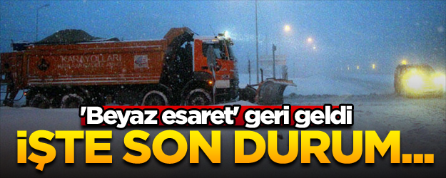 Yurt genelinde soğuk havalar etkili oluyor! İşte son durum...