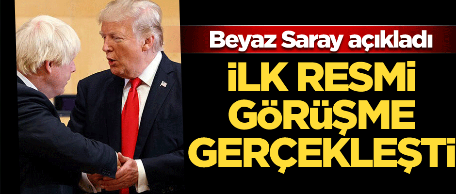 Beyaz Saray açıkladı... İlk resmi görüşme gerçekleşti